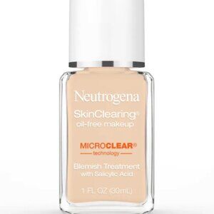 NWT Neutrogena SkinClearing Liquid Foundation 30 Buff